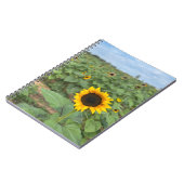 ひまわり畑フォトファーム ノートブック (左側)