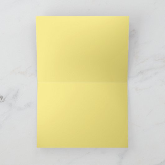 ひまわり畑勇気付けられる カード (内部)