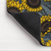 ひまわり畑2 マウスパッド (コーナー)