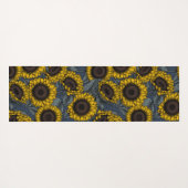 ひまわり畑2 ヨガマット (裏面(横))