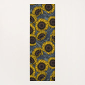 ひまわり畑2 ヨガマット (裏面)