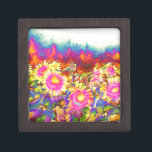 ひまわり畑 ギフトボックス<br><div class="desc">水彩色</div>