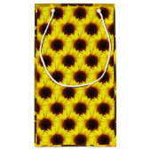 ひまわり畑 スモールペーパーバッグ (裏面)