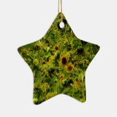 ひまわり畑 セラミックオーナメント (右)