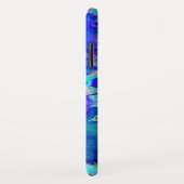 ひまわり畑 – ティール(緑がかった色)ひまわり Case-Mate iPhoneケース (裏面/右)