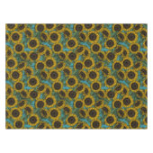 ひまわり畑 テーブルクロス (正面(横))