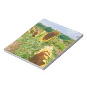 ひまわり畑 ノートパッド (回転)