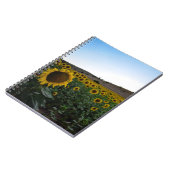 ひまわり畑 ノートブック (左側)