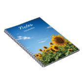 ひまわり畑 ノートブック (右側)
