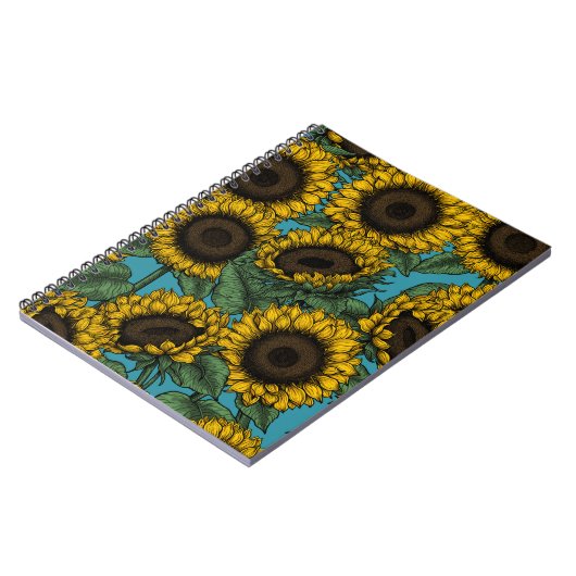 ひまわり畑 ノートブック (左側)