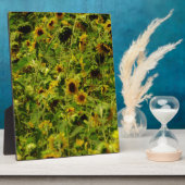 ひまわり畑 フォトプラーク (側面)