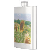 ひまわり畑 フラスク (左)