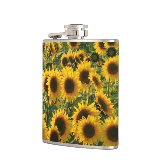ひまわり畑 フラスク (左)