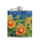 ひまわり畑 フラスク (正面)