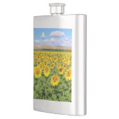 ひまわり畑 フラスク (左)