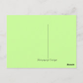 ひまわり畑 ポストカード (裏面)