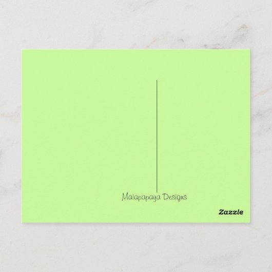 ひまわり畑 ポストカード (裏面)