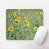 ひまわり畑 マウスパッド (マウス)