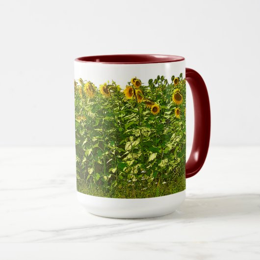ひまわり畑 マグカップ (正面右)