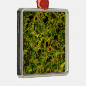 ひまわり畑 メタルオーナメント (右)