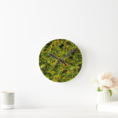 ひまわり畑 ラウンド壁時計 (ホーム)