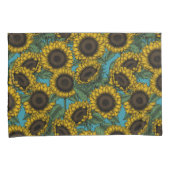 ひまわり畑 枕カバー (正面右)