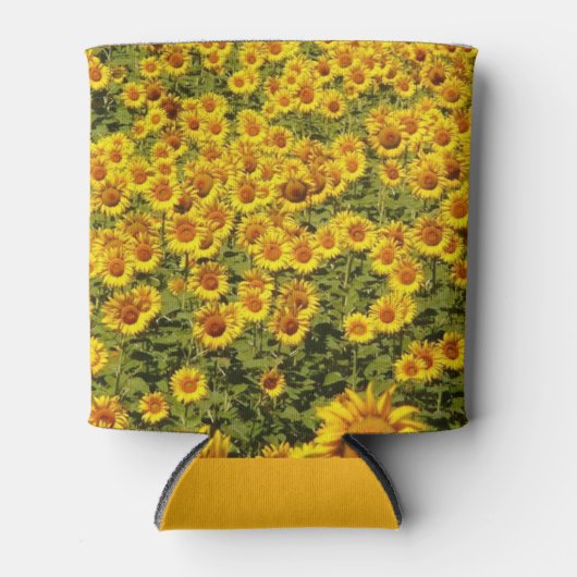 ひまわり畑 缶クーラー (正面)