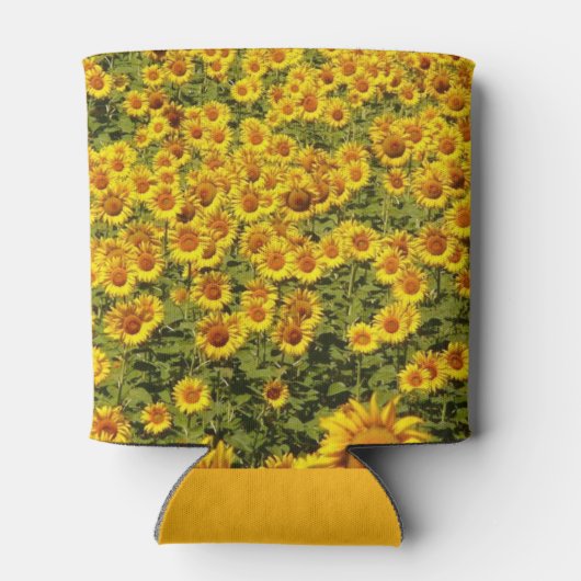 ひまわり畑 缶クーラー (裏面)