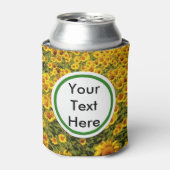 ひまわり畑 缶クーラー (缶正面)