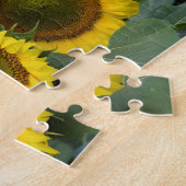 ひまわり畑 – 8x10インチ ジグソーパズル (側面)