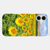 ひまわり畑 iPhoneケース (裏面横)