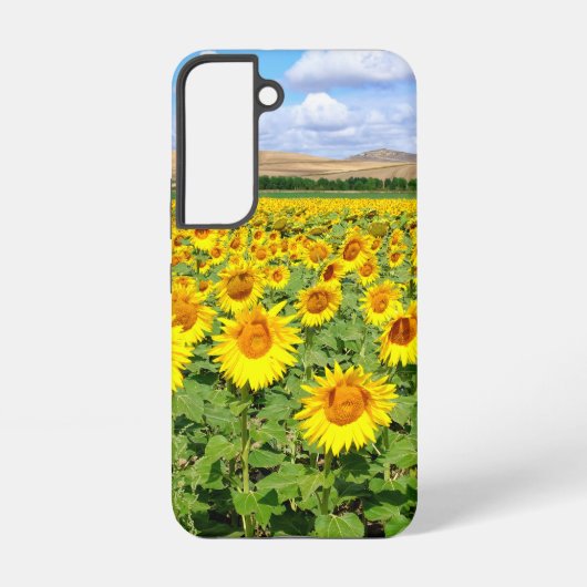 ひまわり畑 SAMSUNG GALAXYケース (裏面)