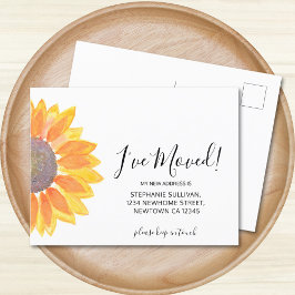 ひまわり発表葉書を移動 案内ポストカード