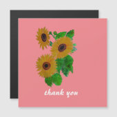 ひまわり磁気カード (正面/裏面)