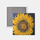 ひまわり磁石 マグネット (正面/裏面)