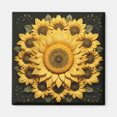 ひまわり磁石 マグネット (正面)