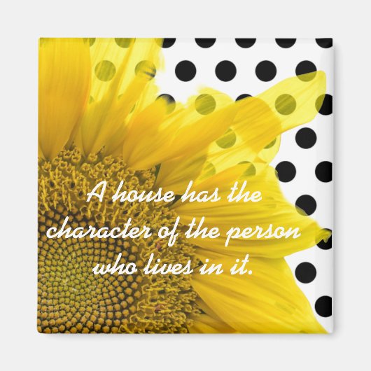 ひまわり磁石 マグネット (正面)