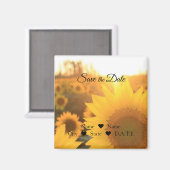 ひまわり磁石 マグネット (正面/裏面)