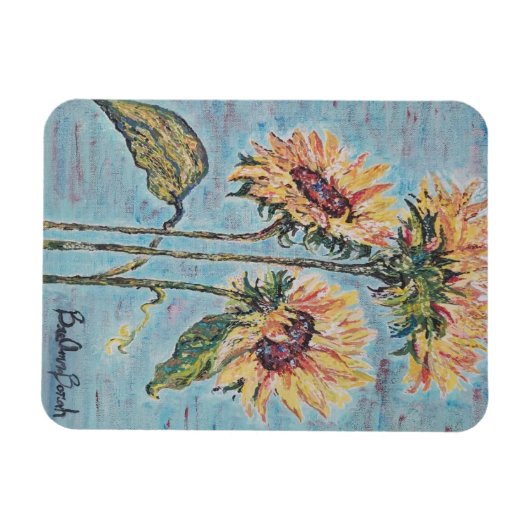 ひまわり磁石 マグネット (横)