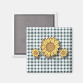 ひまわり磁石 マグネット (正面/裏面)