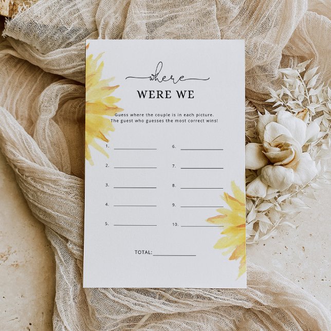 ひまわり私たちはブライダルシャワーゲーム (クリエイターアップロード済み)