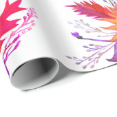 ひまわり秋スケッチ包装紙 ラッピングペーパー (ロールコーナー)