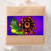 ひまわり秋 ラベル (インサイチュ)