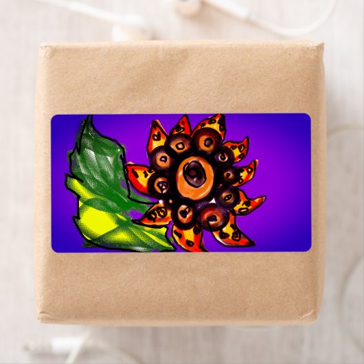 ひまわり秋 ラベル (インサイチュ)