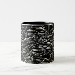 ひまわり種カッコいいおもしろい ツートーンマグカップ