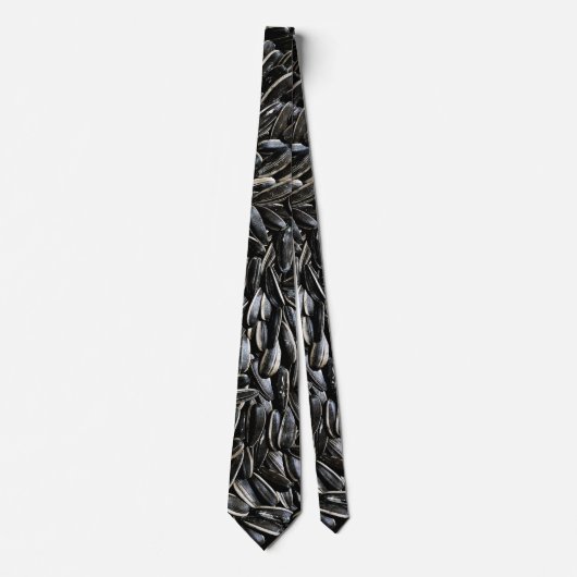 ひまわり種カッコいいおもしろい ネクタイ (正面)