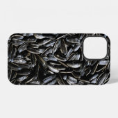 ひまわり種カッコいいおもしろい iPhoneケース (裏面横)