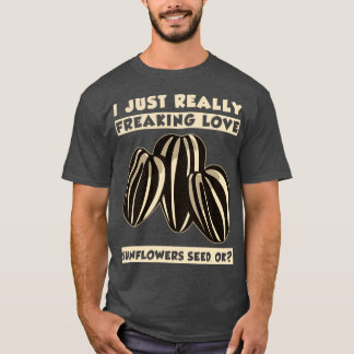 ひまわり種子12 Tシャツ