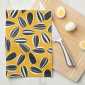 ひまわり種子 キッチンタオル (四つ折り)