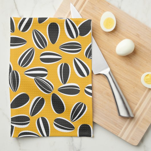 ひまわり種子 キッチンタオル (四つ折り)